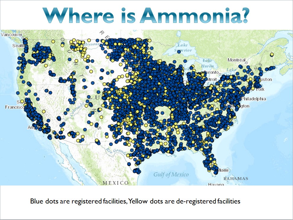 Where is all the Ammonia? Ammonia PSM / RMP Training Process Safety